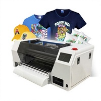 Impresora DTF A3 con Doble Cabezal de Impresión Xp600/I3200, Película PET para Camisetas, Inyección de Tinta, Totalmente Automática, USB/220V, 3 Años de Garantía