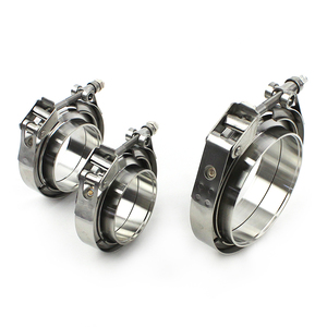 مشابك خراطيم على شكل حرف V من الفولاذ المقاوم للصدأ مقاس 3 بوصات للسيارات العامة بالجملة - Product Image 6