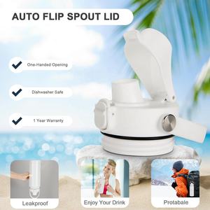 Tapa con Boquilla para Botella de Agua <span class=keywords><strong>Yeti</strong></span> de 18/26/36/64/128 oz con Botón de Bloqueo, Tapa para Botella de Plástico PP, Libre de BPA - Product Image 6