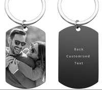 Porte-clés personnalisé avec image gravée, porte-clés photo DIY personnalisé, cadeau pour couple et amoureux pour les fêtes