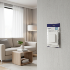 Pulsante a pressione bianco S10 (Simon F1090150030) - Product Image 3