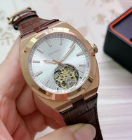 Kreative sichtbare mechanische Bewegung Männer Uhr Business Freizeit Stil Vielfalt Armbänder automatische mechanische Uhr für Männer