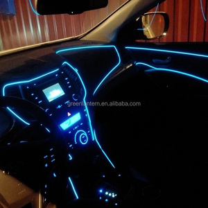 Cavo <span class=keywords><strong>LED</strong></span> EL Flessibile da 3 Metri, Luce Decorativa per Interni Auto, Striscia <span class=keywords><strong>LED</strong></span> al <span class=keywords><strong>Neon</strong></span>, <span class=keywords><strong>Lampada</strong></span> Decorativa - Product Image 2
