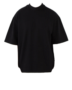 Camiseta ecológica de gran tamaño con hombros caídos y cuello redondo de algodón 100% de calidad de lujo para hombre - Product Image 1