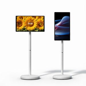 Pantalla LCD de 21.5 Pulgadas, Televisor Inteligente Android 15, Pantalla Interactiva Portátil para Exteriores, Televisión Móvil con Batería, Flip Inteligente - Product Image 1