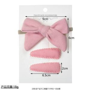 3 упаковки в каждом наборе, заколки для волос, банты для волос, лента для девочек, аксессуары для волос для малышей - Product Image 2