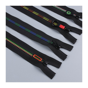3#5#8#Resin Zipper Colored Corn Tooth Down <strong>Jacket</strong> Coat Oiling Plastic Zipper Size Pack Special Rubber Teeth Zipper Long <strong>Chain</strong> - Product Image 1