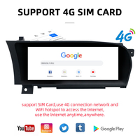 Radio con Pantalla Táctil Android 13 de 10.25 Pulgadas, GPS, CarPlay Inalámbrico, Compatible con Mercedes W221 Clase S W216 CL 2006-2015