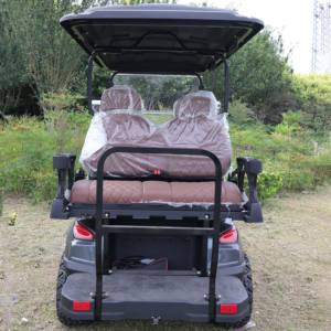 <span class=keywords><strong>Voiture</strong></span> de golf électrique 4 places à succès en Chine avec moteur 4000W, batterie 60V, vitesse 30-50 km/h, autonomie 70-90 km, Club Car - Product Image 2