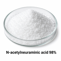 Acide N-acétylneuraminique (acide sialique) 98% par HPLC CAS 131-48-6 Poudre issue de fermentation