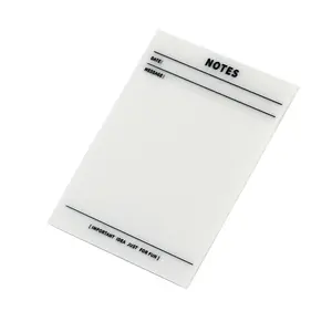 Custom Printed Transparent Sticky Memo Notes Self-Adhesive Sticky Notes Children