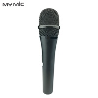 MY MIC DM02 OEM mikrofon Karaoke dinamis berkabel genggam profesional untuk penampilan di panggung keluarga bernyanyi KTV harga murah