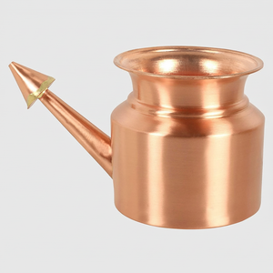 Venta al por mayor AANJU Trendy Copper Neti Pot Custom Jala Yoga Limpieza Nasal Buen Diseño Multiusos Higiene Bucal 300/450/640 ML - Product Image 1