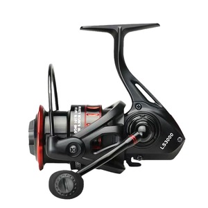 Moulinet de pêche à la ligne LS3000 en métal, moulinet de lancer pour droitier, pour leurres artificiels, matériel de pêche - Product Image 1