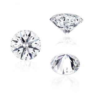 Prix d'usine – Moissanite ronde taille brillant de qualité supérieure, couleur D, pureté VVS, idéale pour la fabrication de bijoux et de bagues - Product Image 2