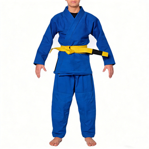 Kimono BJJ Personalizzato per Bambini 8-9 Anni, 100% <span class=keywords><strong>Cotone</strong></span> 450GSM, Tessuto Pearl Weave Pre-ristretto, Kimono per Jiu Jitsu Brasiliano, Produzione OEM ODM - Product Image 1
