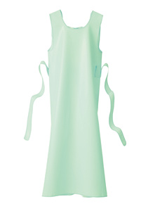 Delantal de Hospital Moderno personalizable para mujer Diseño impreso de chef de doble pestaña impermeable - Product Image 2