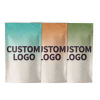 Sachet Doypack Personnalisé Imprimé pour Thé aux Fleurs, Refermable, en Feuille d'Aluminium, pour Emballage de Détail