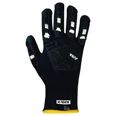 Guanti Juba - KR4595WTIM 10 Impact - Colore: Nero - Manutenzione e assemblaggio di impianti eolici. Logistica in ambienti freddi e - Product Image 4