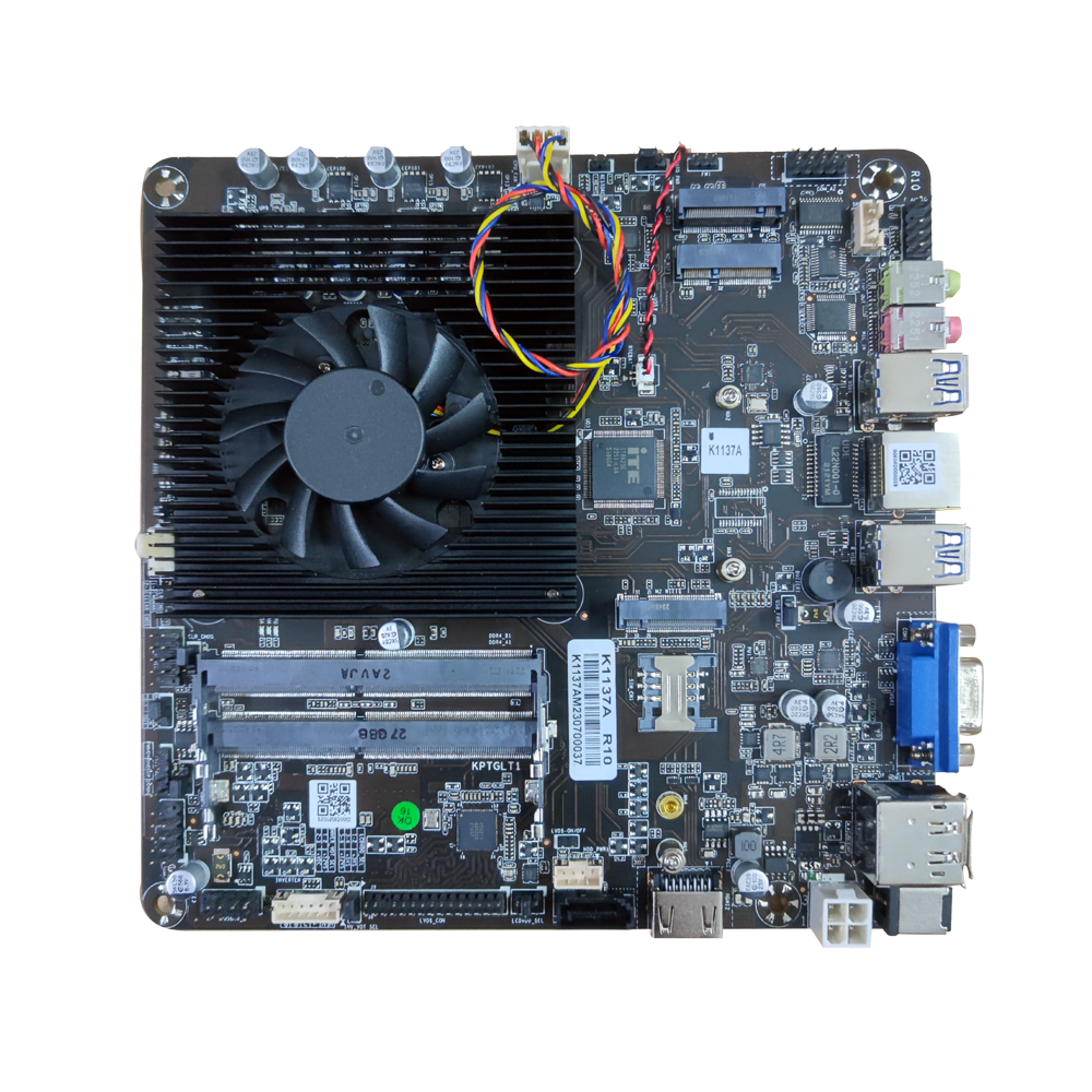 Mini Itx 17X17Cm Carte Mère Aopen I915Gmt-Fsa Cpu + 512Mo Avec Sata Rs-232 12V