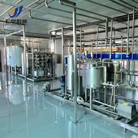 Ligne automatique à boire et à yaourt à petite échelle 1000 L/H avec cuves de fermentation de A à Z