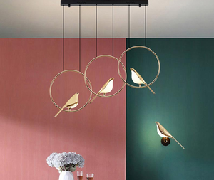 カササギ クリエイティブ バード バルコニー リビングルーム 北欧 モダン アート デザイン シャンデリア - Product Image 1