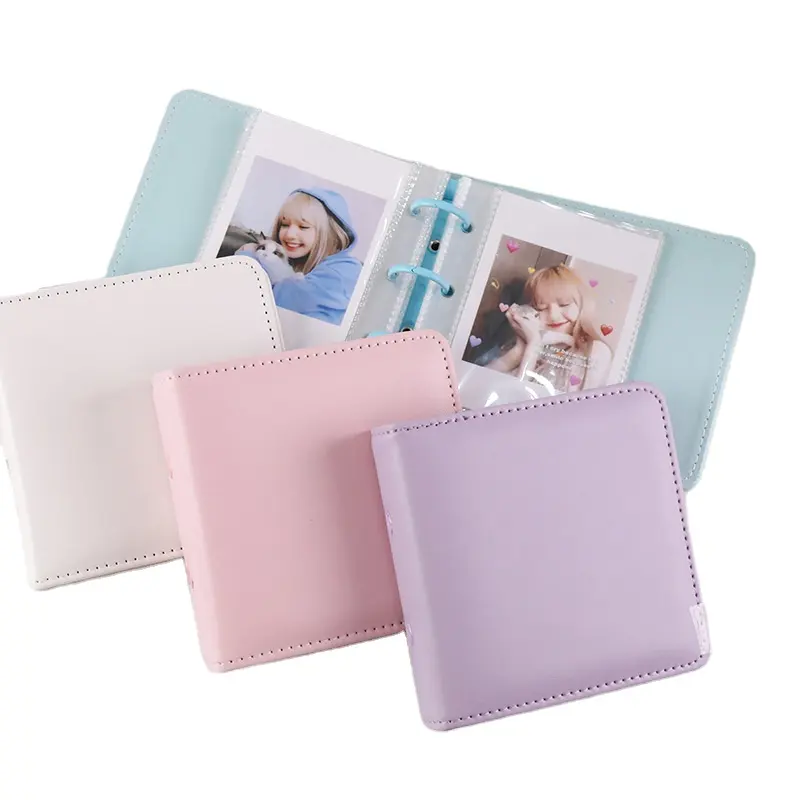 4 9 bolsillo manga personalizada mini 3 pulgadas fans de Corea k-pop Kpop titular lomo foto photocard álbum libro Tarjeta Carpeta para colección