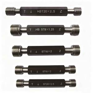 Metrische stalen schroefplugmeters hoge nauwkeurigheid 0,01 Go/No-Go draad nieuw ontwerp voor precisie metingen GCr15 materiaal - Product Image 3