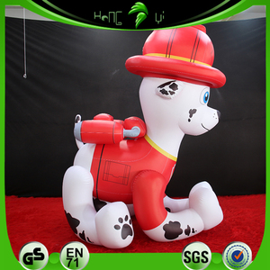 Figurine gonflable personnalisée de chien pompier, modè<span class=keywords><strong>le</strong></span> Marshall de la série Paw Patrol, pour les fans et la décoration - Product Image 3