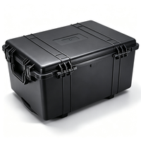 Grande valise à outils étanche IP67 Mousse personnalisée à l'intérieur de l'équipement dur en plastique en matériau PP avec roues à poignée de traction prises en charge par l'OEM