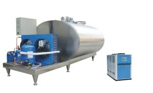 خزان تبريد الحليب بالجملة / خزان تبريد الحليب / خزان تخزين الحليب الأفقي والعمودي مع نظام تبريد - Product Image 6