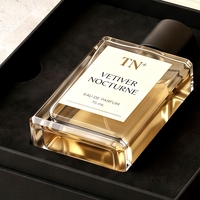 Boîte à parfum rigide noire de luxe sur mesure, style livre, avec insert magnétique, présentation pour emballage de parfum personnalisé