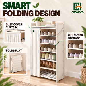 <span class=keywords><strong>Zapatero</strong></span> de Bambú de Gran Capacidad y Múltiples Niveles con Diseño Moderno para Sala de Estar, Muebles para el Hogar y Almacenamiento de Calzado Familiar - Product Image 2
