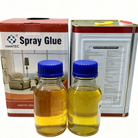 Colle pour tapis en spray de haute qualité, à séchage rapide, jaune clair, écologique, colle en spray pour mousse PVC, adhésif pour matelas