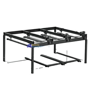 4 पोस्ट स्मार्ट वर्टिकल कार्पोर्ट पार्किंग प्लेटफॉर्म मल्टीलेवल सेमी स्वचालित लिफ्ट-स्लाइड पहेली सिस्टम कुशल पार्किंग उपकरण - Product Image 3