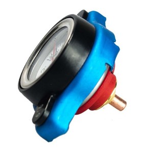 Tapa de radiador PQY 1.1BAR 0.9BAR 1.3BAR con manómetro para Toyota Mitsubishi Lexus, ajuste universal - Product Image 2