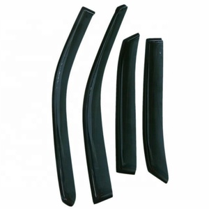 Accesorios Negros para Automóviles, Visores Laterales para Puertas, Protectores de Lluvia, Deflectores de Ventana para <span class=keywords><strong>Volkswagen</strong></span> VW <span class=keywords><strong>Amarok</strong></span> <span class=keywords><strong>2022</strong></span>- Tipo NF - Product Image 3