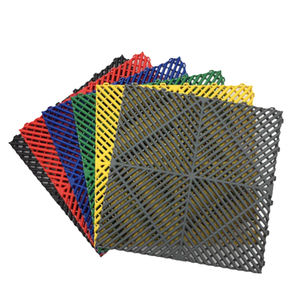 Baldosas de Plástico para Piso de Garaje, Portátiles, de 18 mm de Grosor y 400 mm x 400 mm, en <span class=keywords><strong>Venta</strong></span> - Product Image 1