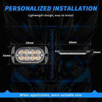 DXZ DC12V LED-Blitzwarnleuchte-Kit für Auto-Außen-/Anhänger-Van-CE-zertifiziertes Nachrüst-Upgrade Universal ausstattung