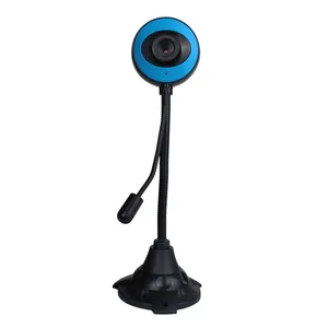 Kisonli webcam 480p 3.5 External MIC Webcam for computer