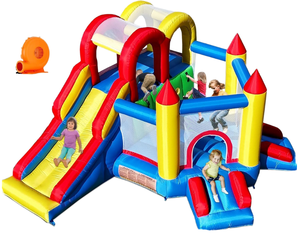 Kushang Large Commercial PVC Wedding White Blow Bounce <b>Houses</b> <b>Inflatable</b> Jumping Bouncy Castle Blower 1 Year Warranty Party - Product Image 1