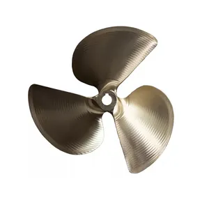 Benutzer definierte Präzisions guss Marine Hardware Außenborder 3 4 Klingen Schiffs boot Edelstahl Bronze Kupfer Guss Marine Propeller