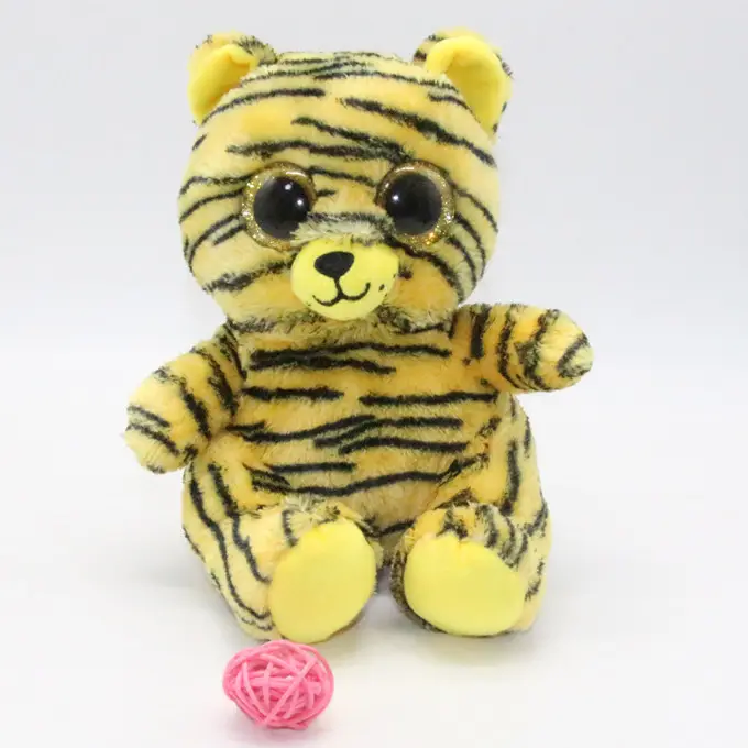 Customize Kawaii Stuffed New Designs Cartoon Plush Tiger