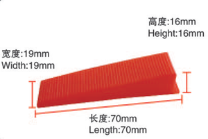 Moderno 1mm 2mm 2,5mm 3mm <span class=keywords><strong>Nivelador</strong></span> de azulejos de cerámica Material PE Sistema de nivelación de azulejos para apartamentos - Product Image 5