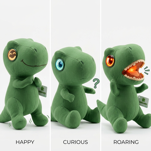 Peluche intelligente T-Rex <span class=keywords><strong>dinosaure</strong></span> Cuteyeah avec IA, jouet Montessori parlant pour enfants, cadeau d'anniversaire, déballage personnalisé - Product Image 5