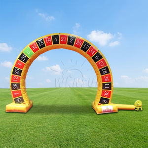 Arche de tente publicitaire gonflable en PVC d'extérieur WINSUN avec conception imperméable - Product Image 1