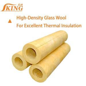 ISOKING <span class=keywords><strong>Isolation</strong></span> de tuyaux en laine de verre acoustique et thermique de haute performance avec feuille d'aluminium pour systèmes CVC, respectueuse de l'environnement - Product Image 3