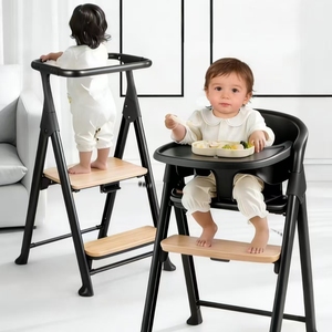 Nouvelle <span class=keywords><strong>Chaise</strong></span> <span class=keywords><strong>Haute</strong></span> Portable 2026 pour Bébé, Tour d'Apprentissage Pliable <span class=keywords><strong>en</strong></span> <span class=keywords><strong>Bois</strong></span> avec Fonctions de Sécurité pour <span class=keywords><strong>Chaise</strong></span> d'Alimentation <span class=keywords><strong>en</strong></span> <span class=keywords><strong>Bois</strong></span> de Hêtre - Product Image 3