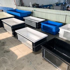 Vente en gros de bassins à poissons en fibre de verre FRP personnalisés pour l'extérieur, grande taille, aquaculture, élevage de poissons, bassin à koïs - Product Image 6