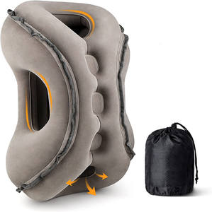 Cuscino da viaggio gonfiabile, cuscino da viaggio multifunzione per aereo per evitare il dolore al collo e alle spalle cuscini gonfiabili - Product Image 1
